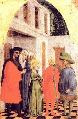 VIVARINI, Alvise Marriage of St. Monica china oil painting image